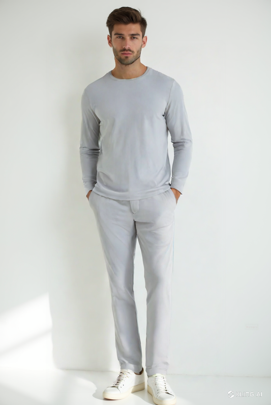 SLIM NINE-POINT TROUSERS