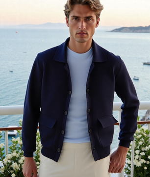 Men's AURA Patch Pocket Woolen Jacket