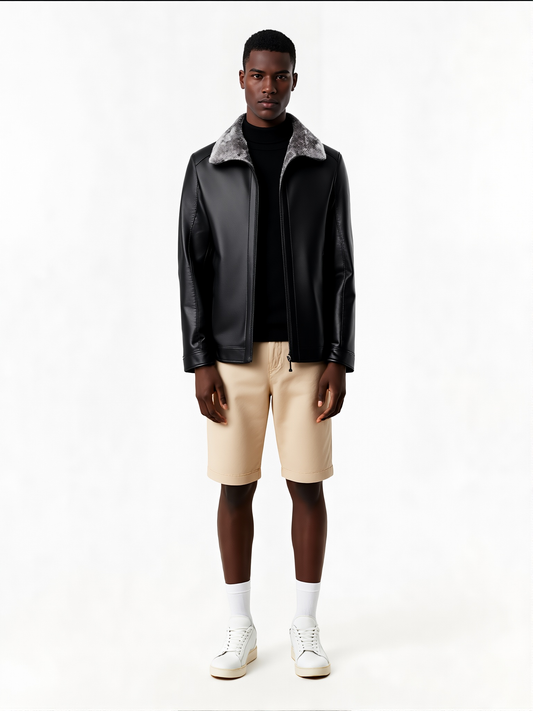 aura Plus Suede Winter  Polo Coat