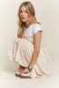 ADORA Smocked Floral Ruffled Hem Cami Dress