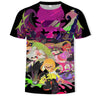 Men's Casual Digital Print Crew Neck T-Shirt