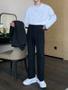 Men's Formal Casual Trousers Straight Trousers