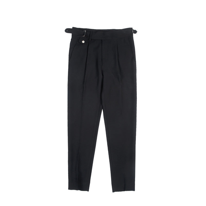 Reflect-Aura - Men's Slim Trousers: British Business Casual