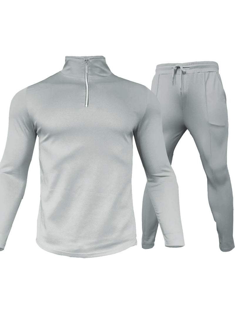 Men's Long Sleeve Polo Sports Suit