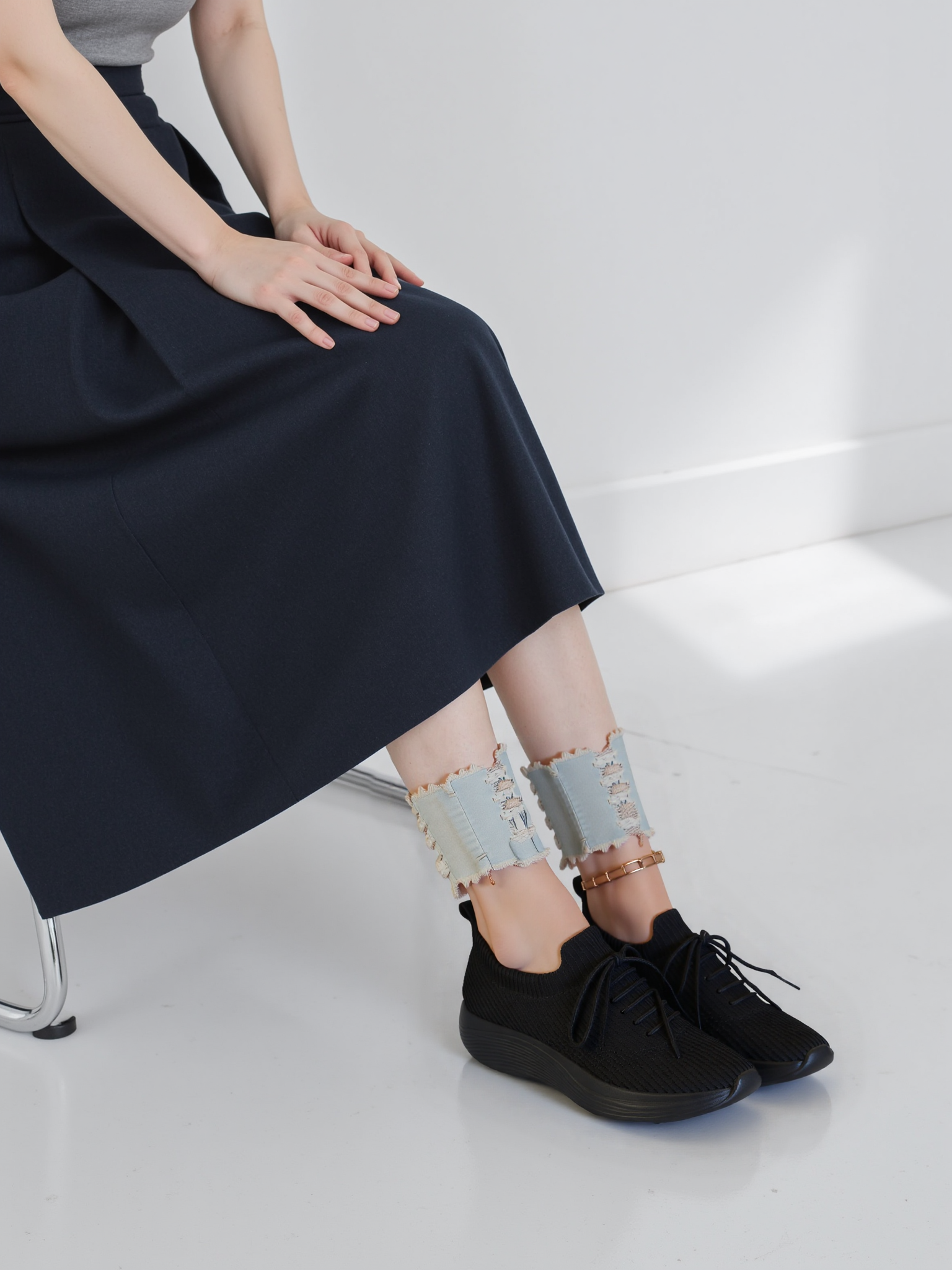 Lace Up Mesh Breathable Athletic