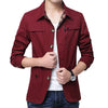 Men's Slim Fit Thin Jacket - Lightweight and Stylish Outerwear for Every Occasion