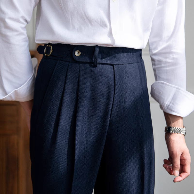 "British Men's Business Casual Pants"