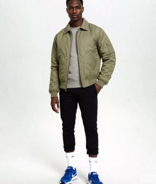 Men's American Retro Bomber Jacket