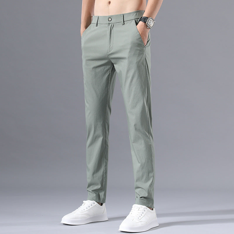 Men's Summer Ice Silk Casual Pants