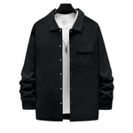 Men's Retro Jacquard Knitted Lapel Jacket"