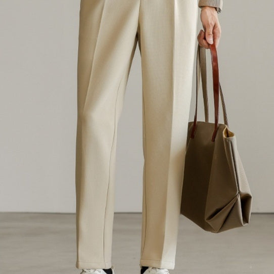 Anti-Wrinkle Micro-Stretch Suit Pants