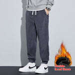 Men's Double-Sided Velvet Sports Pants