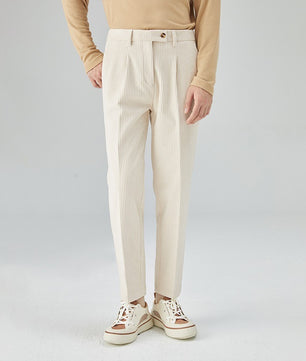 Men Loose‑Fit Corduroy Pants