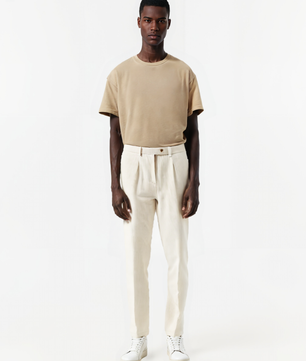Men Loose‑Fit Corduroy Pants