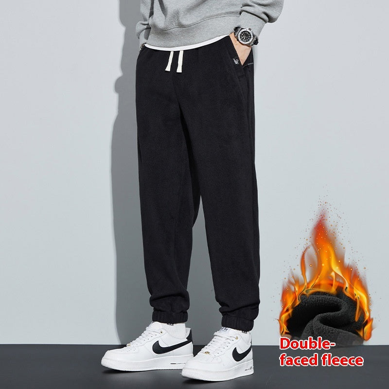 Men's Double-Sided Velvet Sports Pants