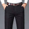 Kelsiop Business Casual Draped High-Waist Trousers