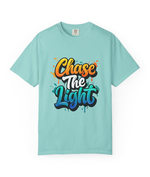 Chase The Light T-shirt - Unisex Garment-Dyed Tee