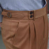 Paris Slim Fit Buckle Pants