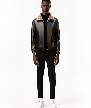aura Plus Suede Winter  Polo Coat