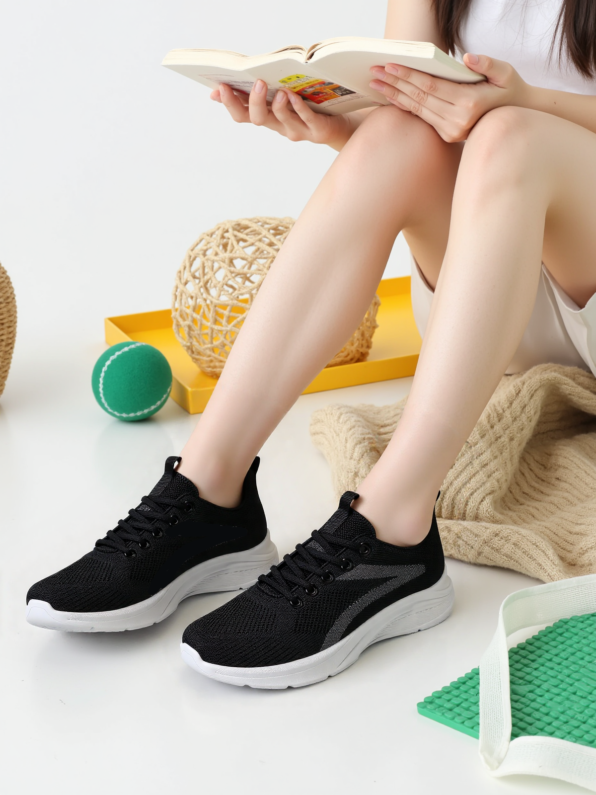 Lace Up Mesh Breathable Athletic