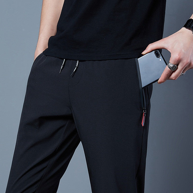 Reflect-Aura - Men's Fashion Solid Color Loose Casual Pants