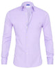 Men's Long Sleeve Zipper Lapel Shirt