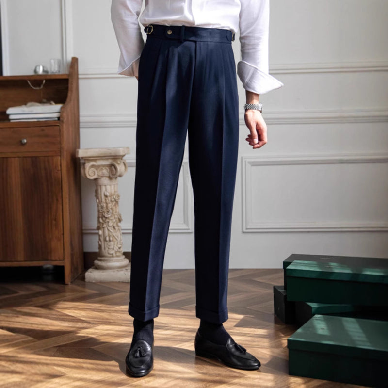 "British Men's Business Casual Pants"