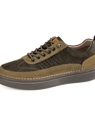 Thin Perforated Sneakers for Men
