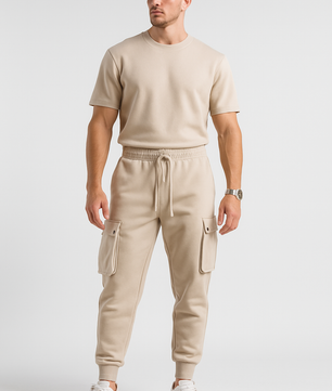 Men's Ankle-Tied Sports Joggers