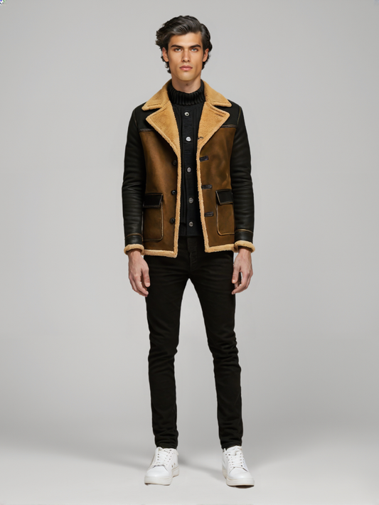 Men's Vintage Suede Casual Jacket