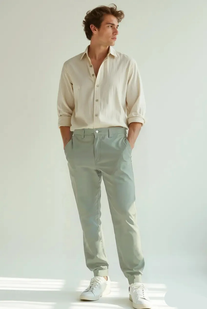 MEN'S SUMMER ICE SILK PANTS