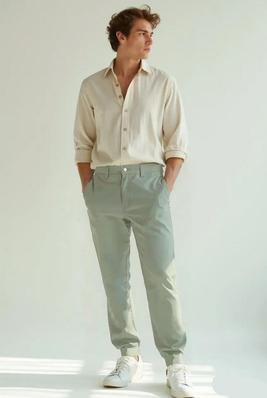MEN'S SUMMER ICE SILK PANTS