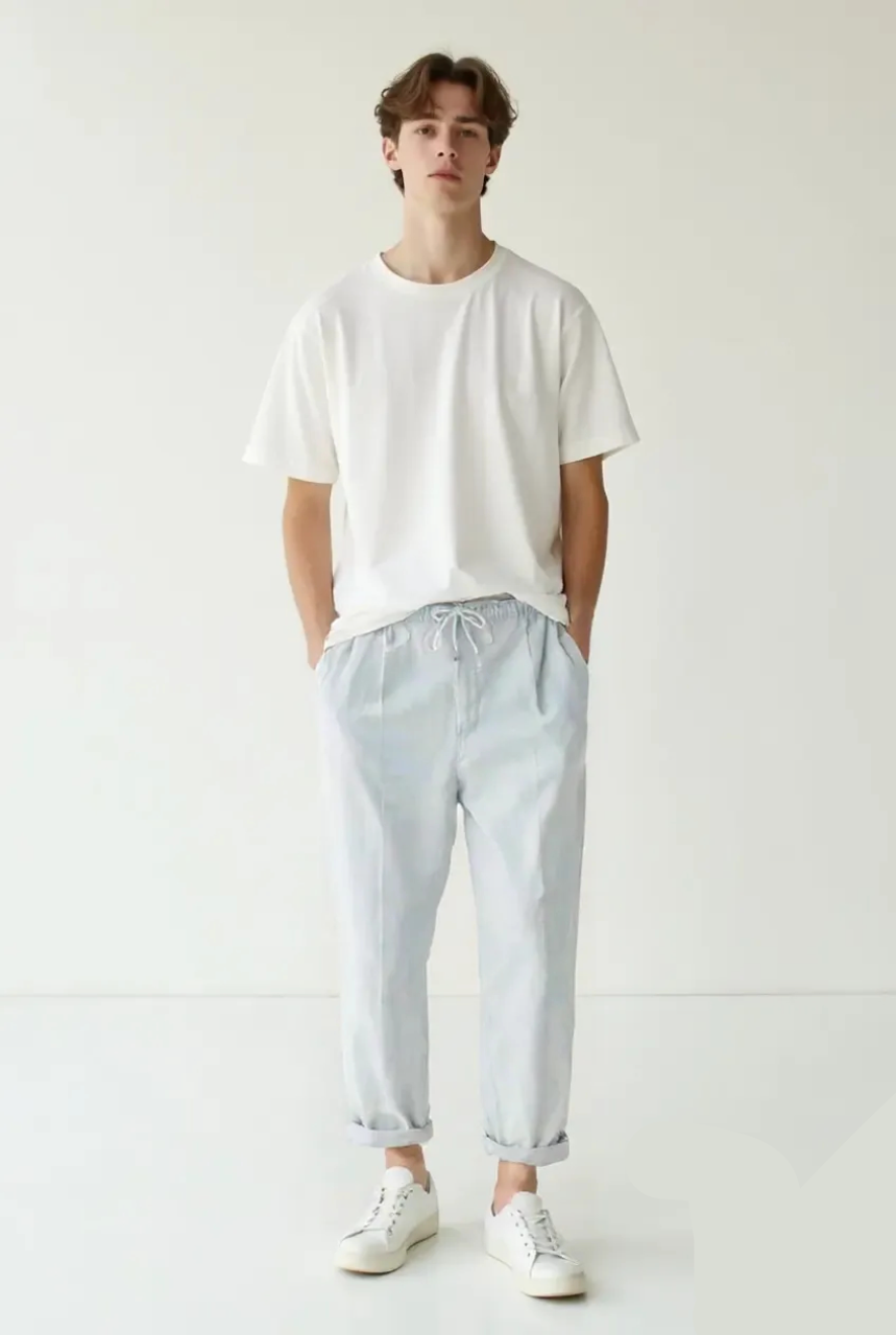 American Linen Men's Casual Pants