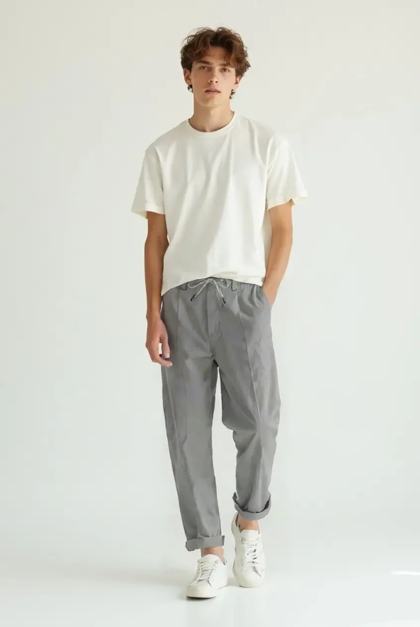American Linen Men's Casual Pants