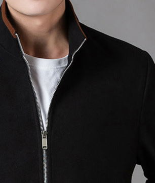 Autumn Clothing Coat Men's Woolen Fleece Jacket Top