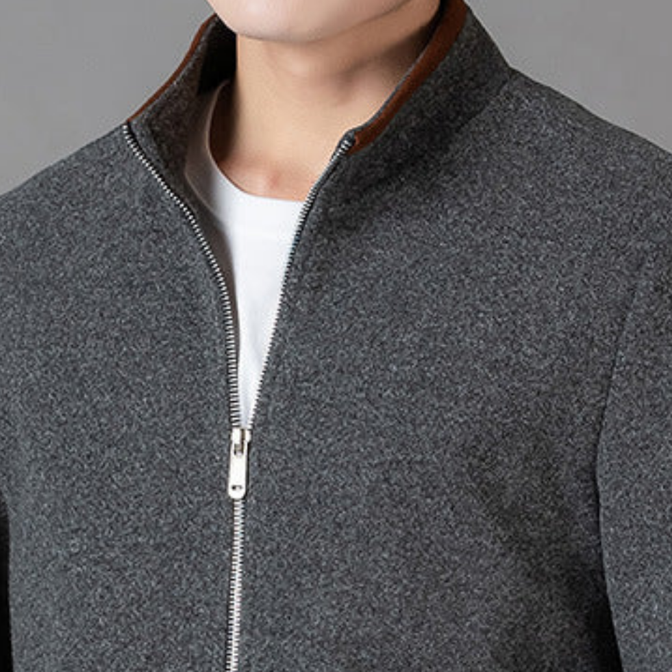 Autumn Clothing Coat Men's Woolen Fleece Jacket Top