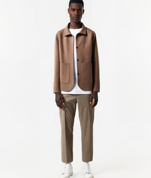 Slim Fit Casual Coat – Versatile for Youth