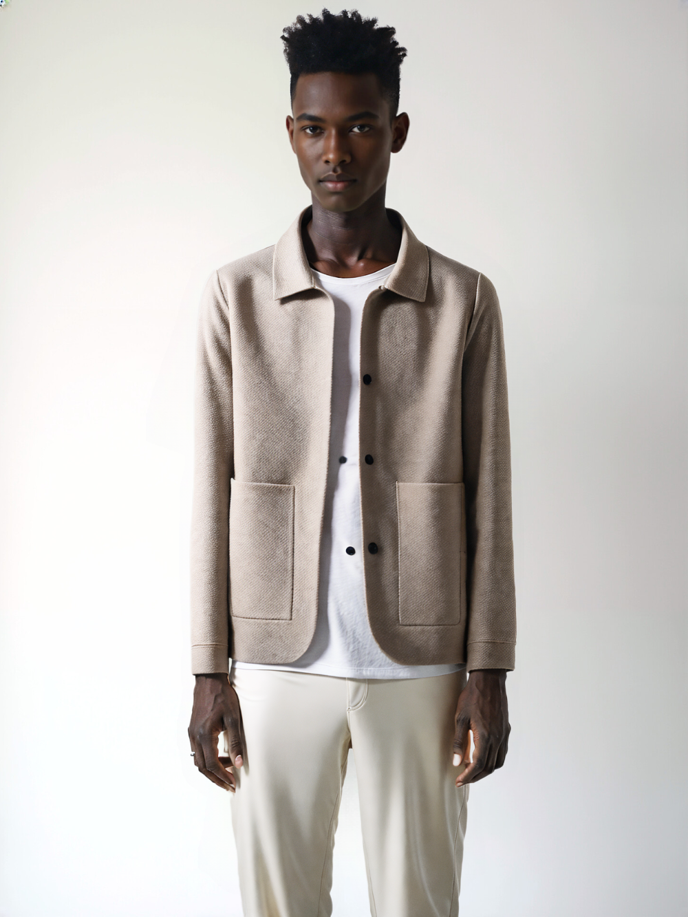 Slim Fit Casual Coat – Versatile for Youth