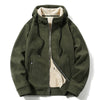 "Men's Hooded Polar Fleece Outdoor Jacket"