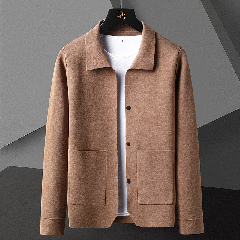 Slim Fit Casual Coat – Versatile for Youth & Middle-Aged