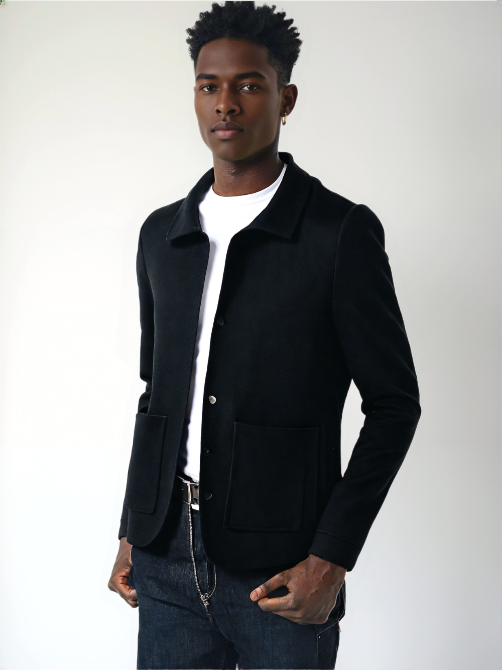 Slim Fit Casual Coat – Versatile for Youth