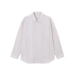 Men's Striped Long Sleeve Autumn Shirt