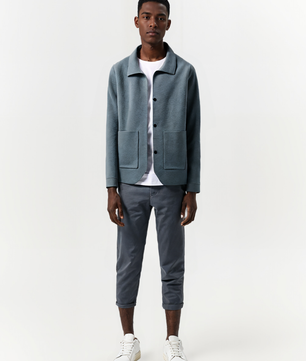 Slim Fit Casual Coat – Versatile for Youth