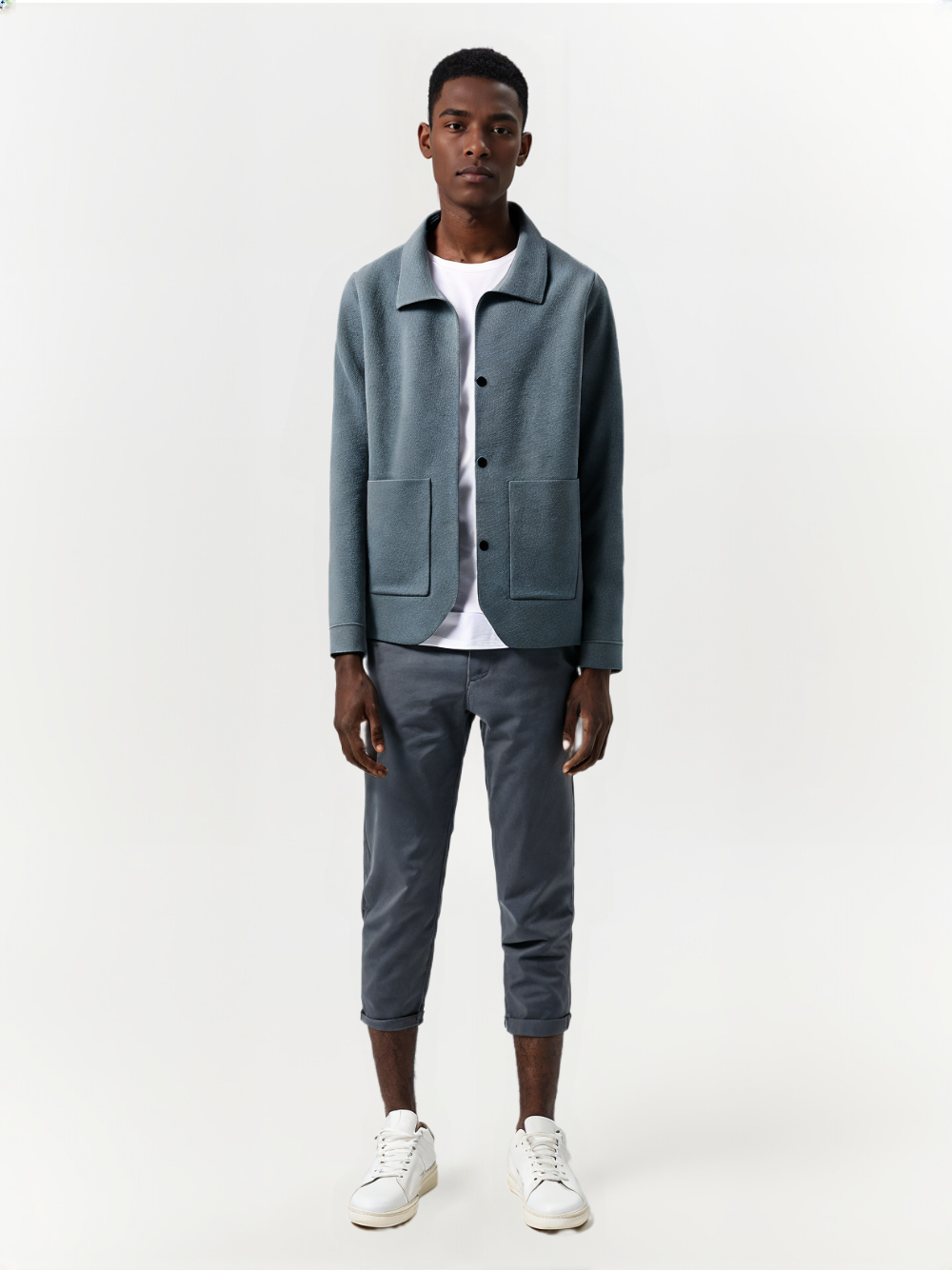 Slim Fit Casual Coat – Versatile for Youth