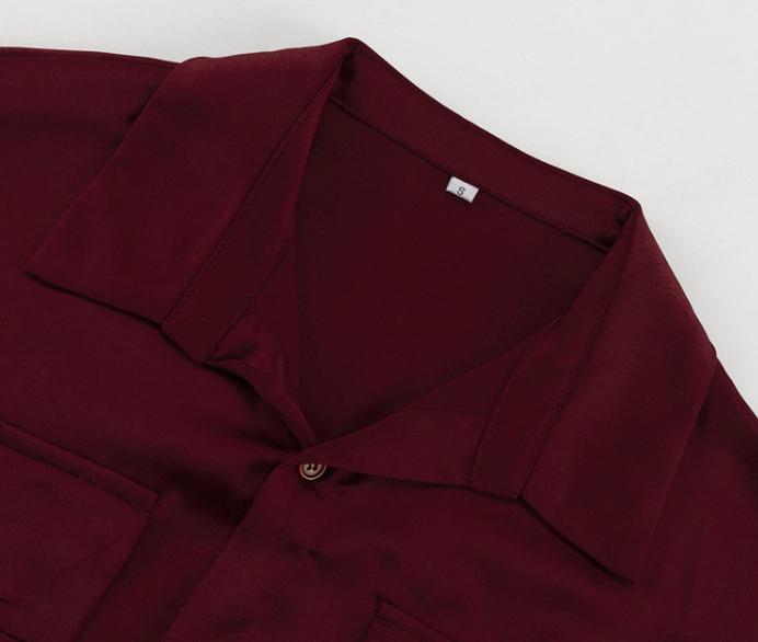 Women’s Casual Red Two-Piece Set