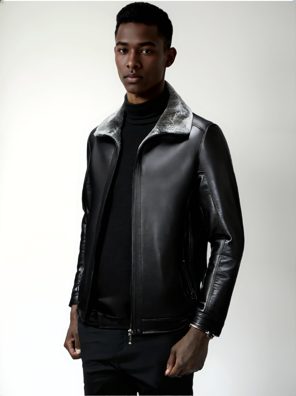 aura Plus Suede Winter  Polo Coat