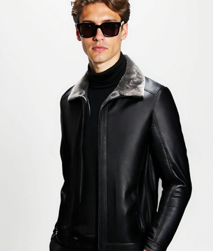 aura Plus Suede Winter  Polo Coat