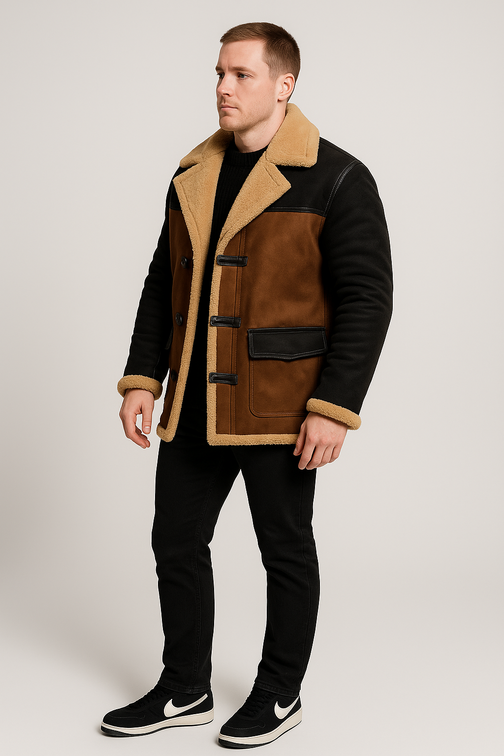 Men's Vintage Suede Casual Jacket