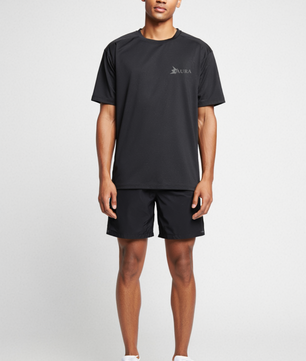 reflect aura washed Oversized t-shirt