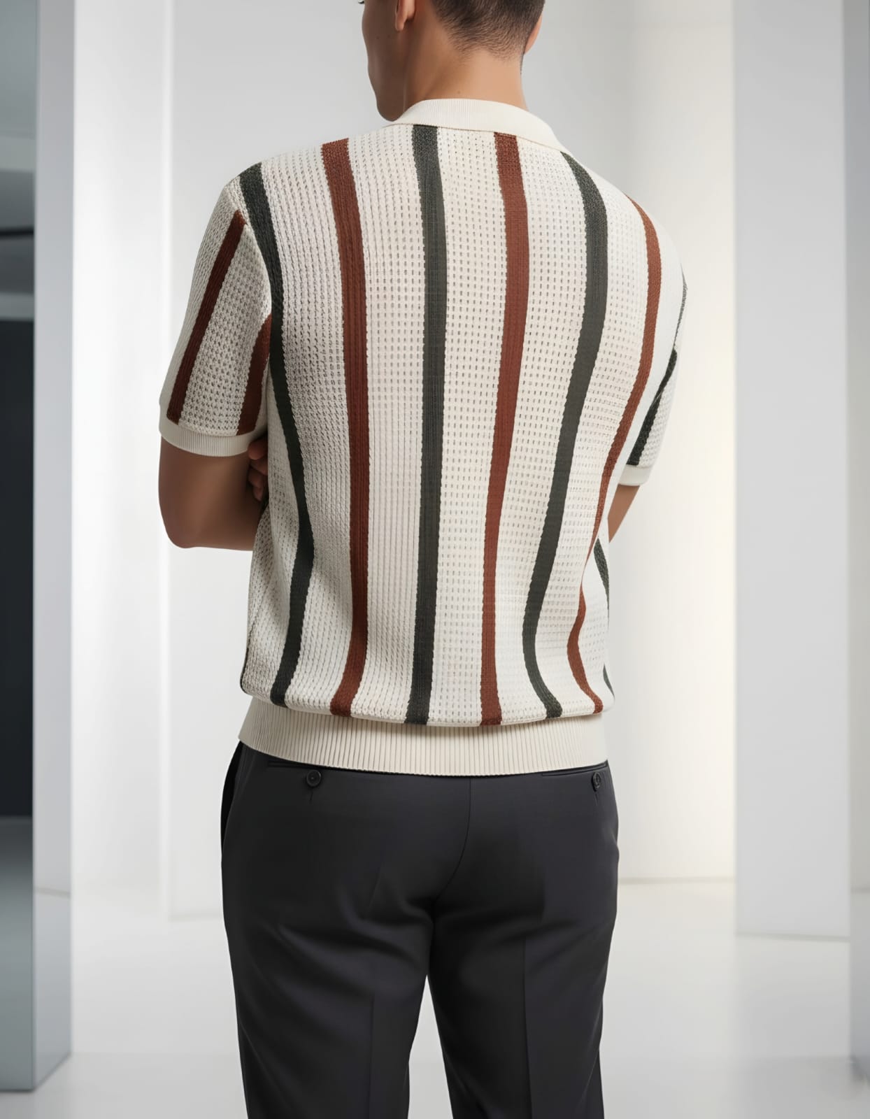 Thick Needle Hollow Sweater